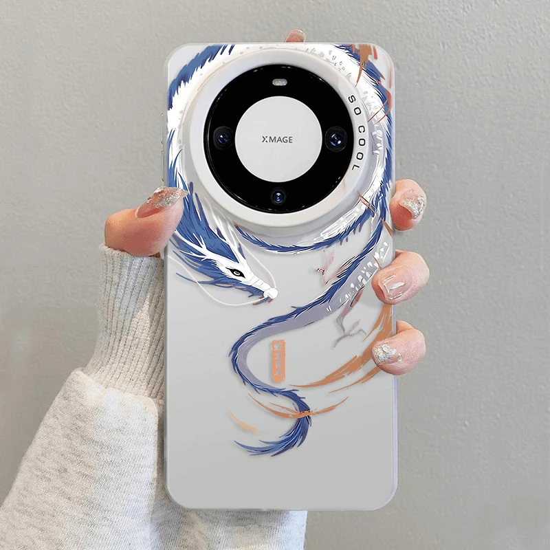 适用荣耀X70手机壳创意防摔荣耀X60PRO新款保护套磨砂X50蛟龙得水