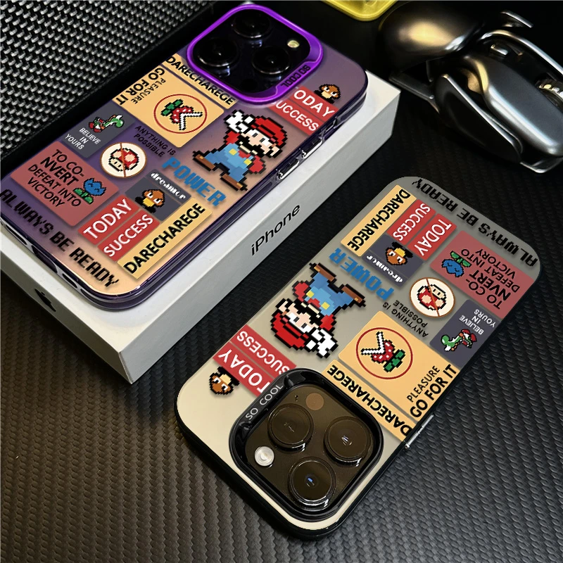 像素玛丽适用苹果15Promax手机壳iphone14创意13个性12网红保护套