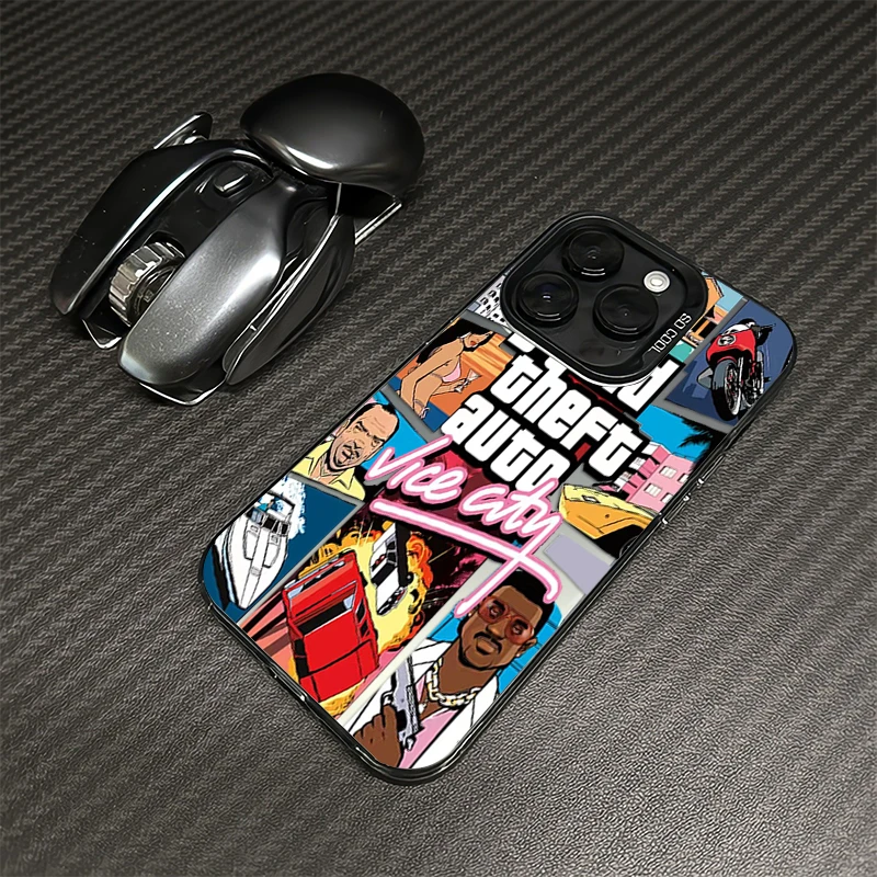 侠盗猎车手苹果15promax/iPhone13手机壳12/11/x华为mate60小米14