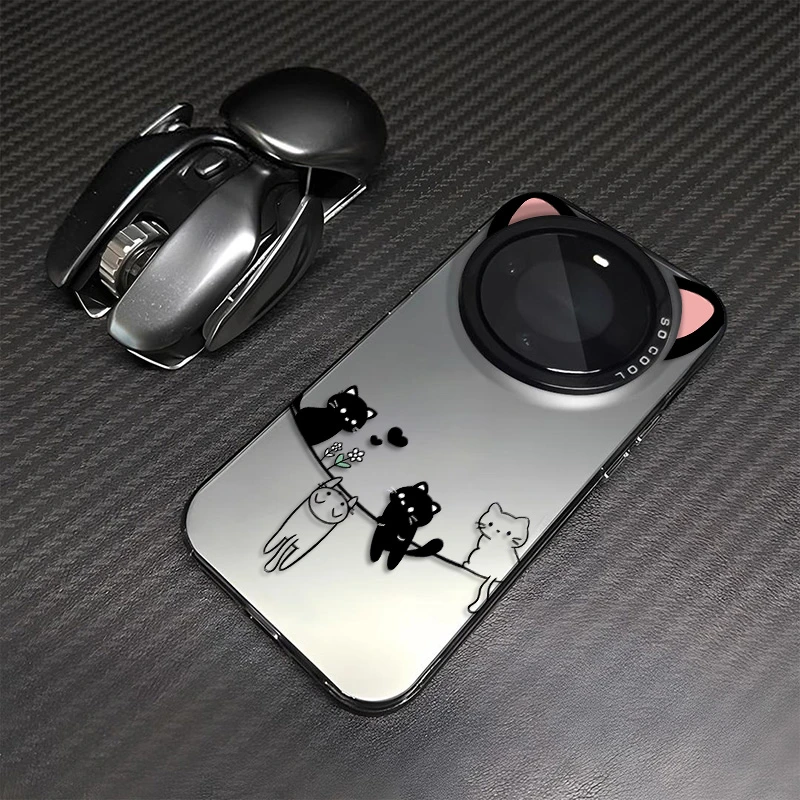 小猫耳朵适用VIVOX200手机壳X200PRO可爱X200PROMINI女保护套X300