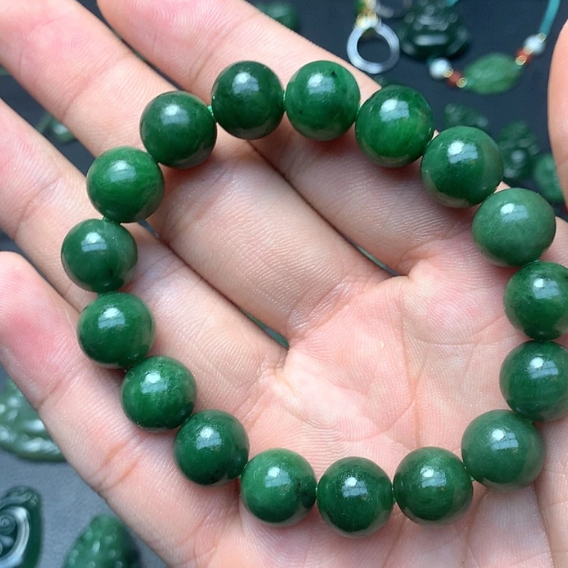 【闪购商品】和田玉（碧玉）手链未镶嵌