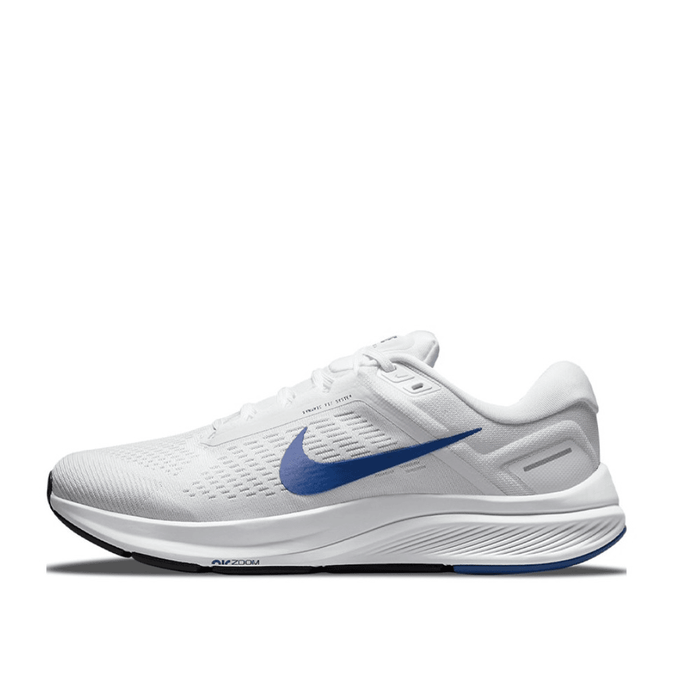 Nike/耐克奥特莱斯正品Zoom男款低帮舒适运动跑步鞋白蓝DA8535