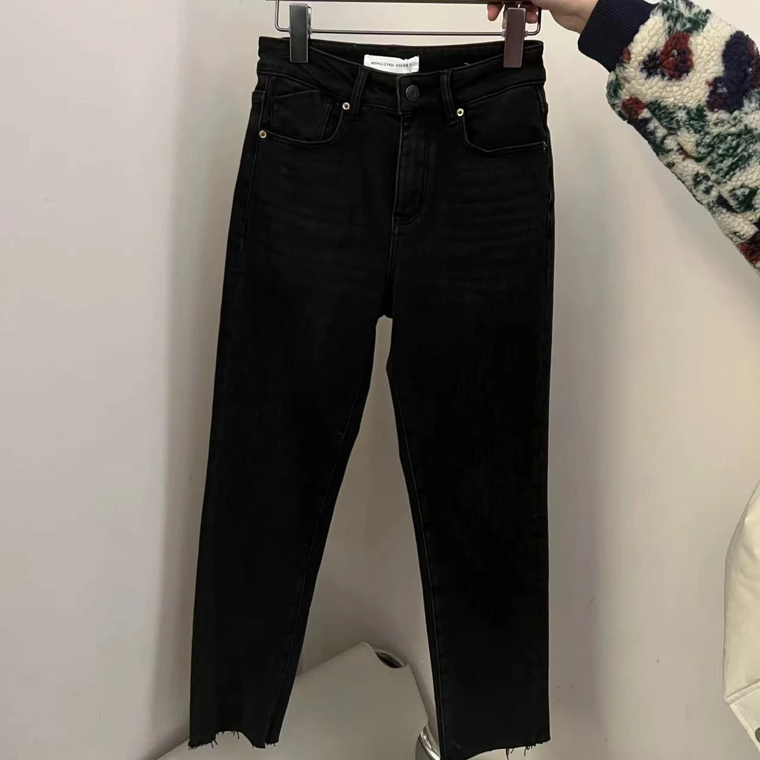 【清】NO退换-加绒牛仔裤福40019