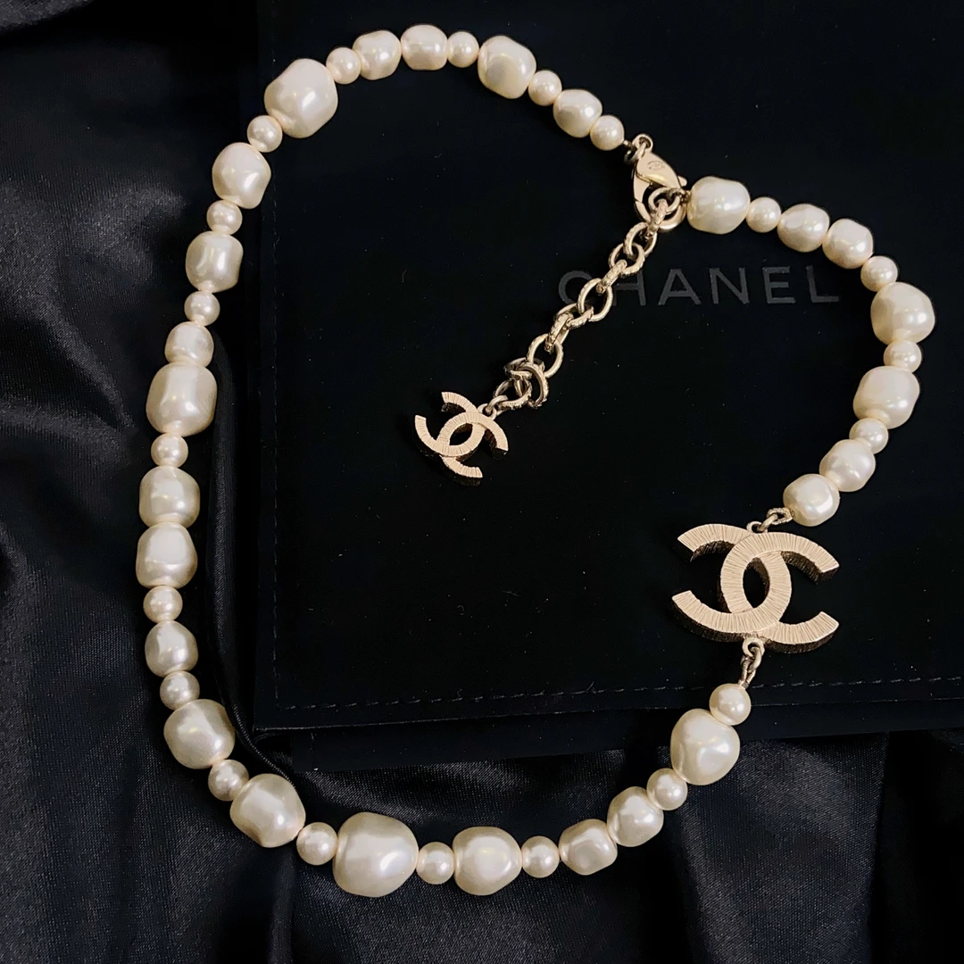 未使用 Chanel/香奈儿 优雅巴洛克珍珠项链V款