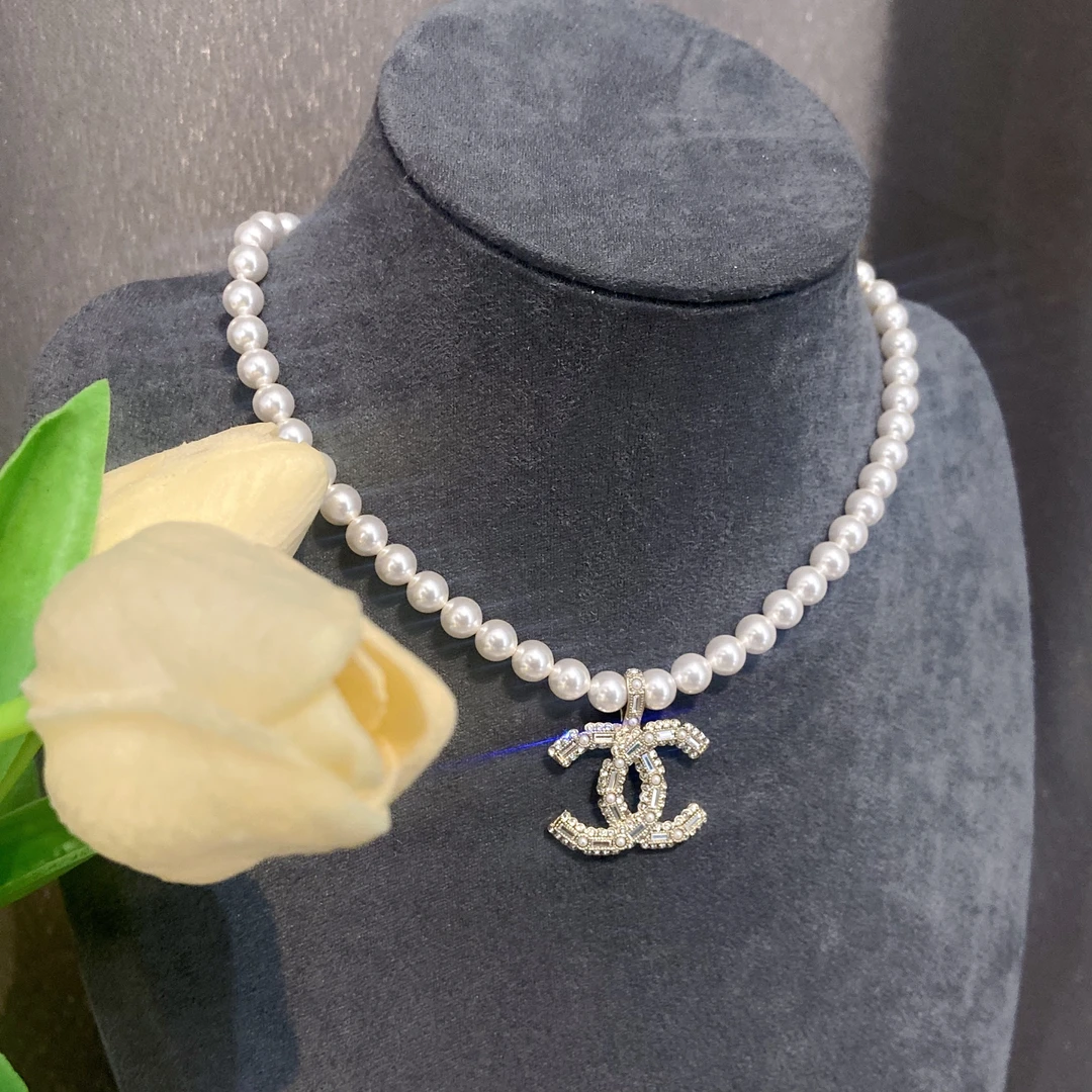 未使用 Chanel/香奈儿 百搭款优雅简约小香风珍珠项链