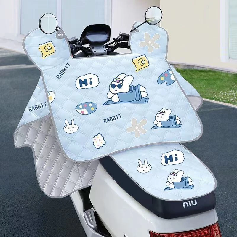 春夏款防晒防紫外线电动车挡风被电动车挡风被防晒防水隔热通用型