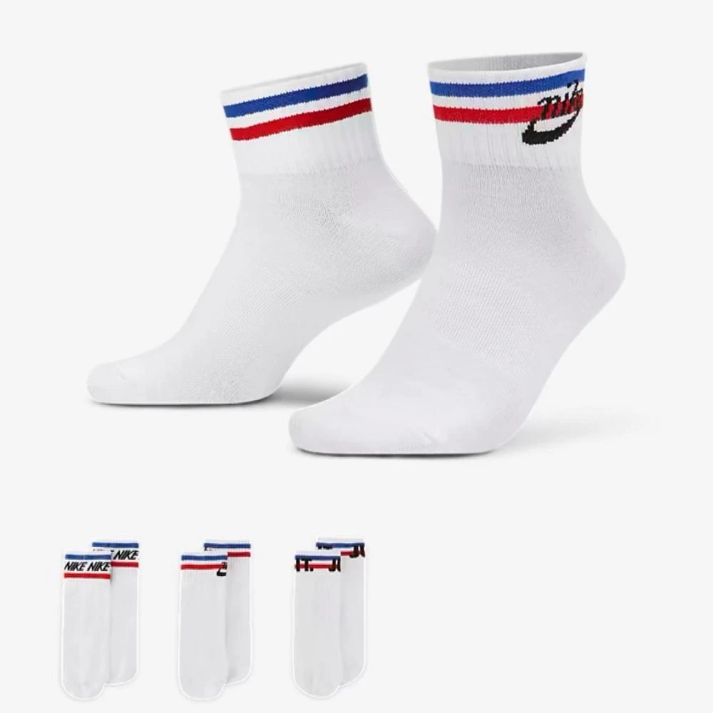 Nike/耐克中性NSW EVERYDAY ESSENTIAL AN运动中筒袜子DX5080-100