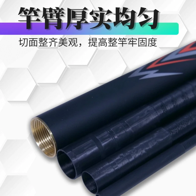 配节越野黑坑鱼竿6H8H10H钓鱼舒适专业时尚长度可调节