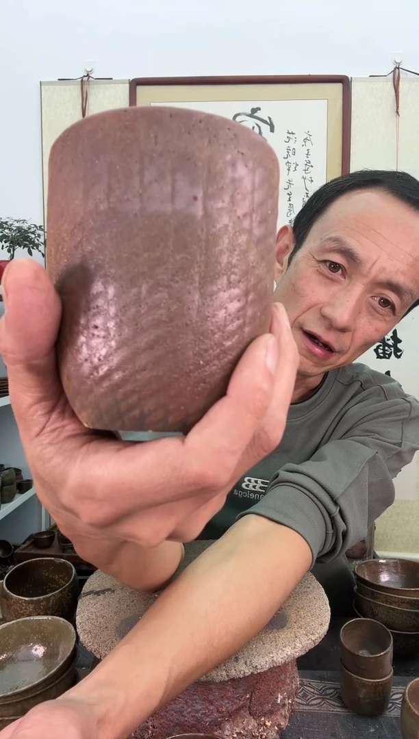 【闪购商品】瑕疵红色马克杯300毫升 非遗技艺