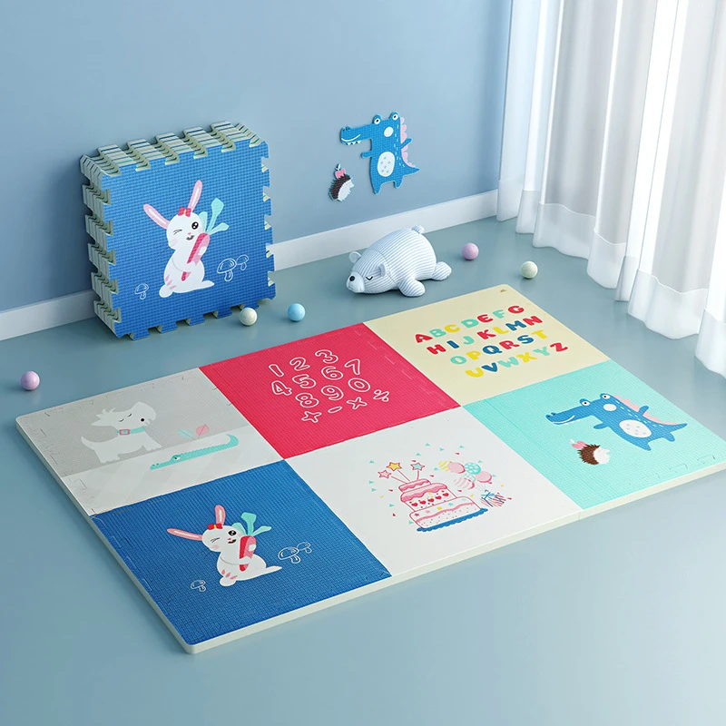 XPE拼接地垫无味婴儿爬行垫宝宝爬爬垫加厚泡沫垫子拼图家游戏垫