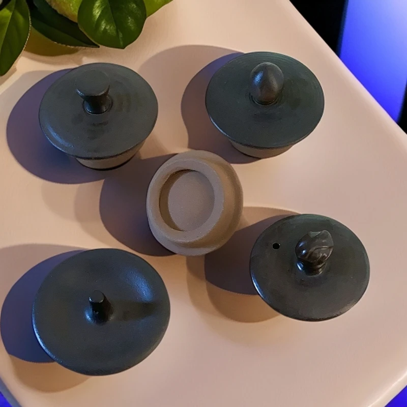 煮茶壶陶瓷盖子煮水壶烧水陶壶围炉煮茶茶壶烧水壶明火提梁壶盖子