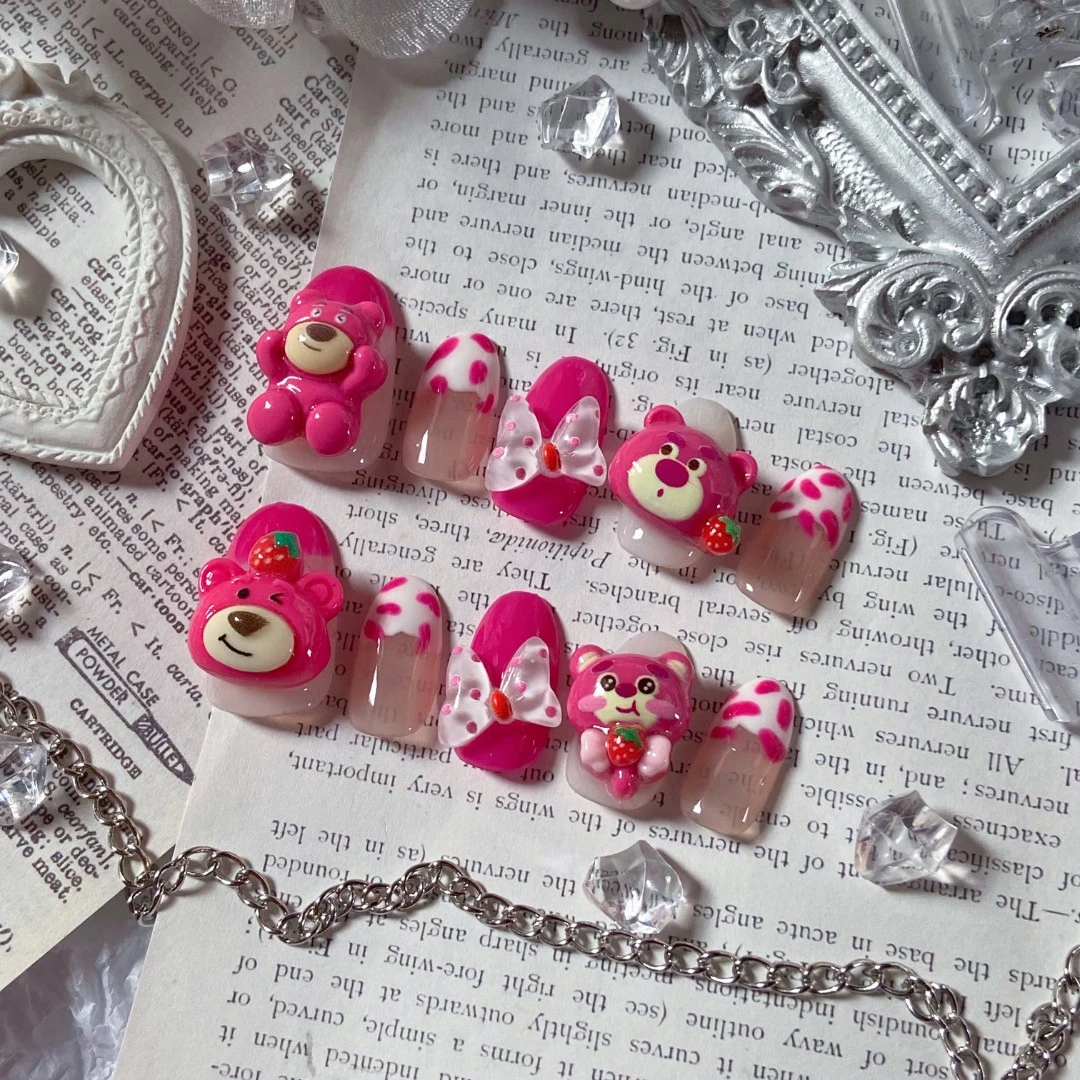 【直播间过款链接】桌面炒货！先拍先装！美甲配饰!花花蝴蝶