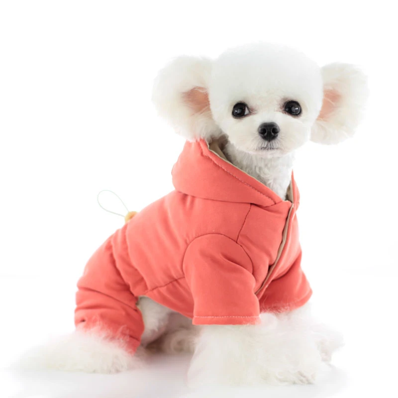 LOLLYPOP棒棒糖狗狗衣服秋冬款拉绳四脚泰迪比熊猫咪宠物衣服