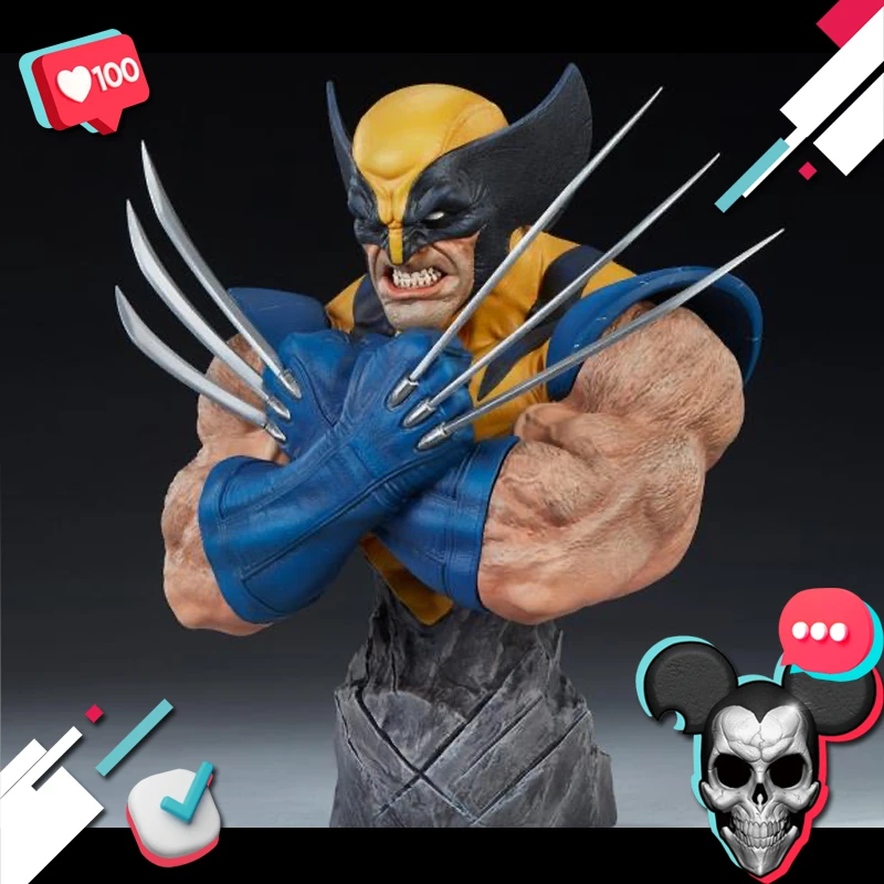 【鼠先生 现货】非 SideShow SS 金刚狼 胸像 1/4 手办 雕像