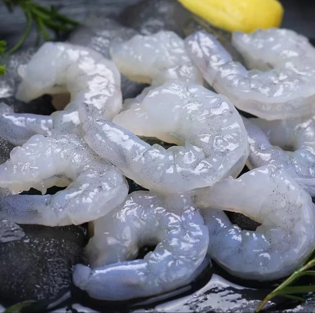 .新大虾仁鲜活虾人工去虾线肉质紧实不缩水美味品质鲜美