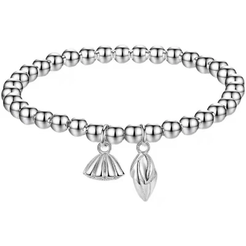 晶珀丽SL15两世欢手链热卖爆款莲子莲心民族风手串简约时尚百搭