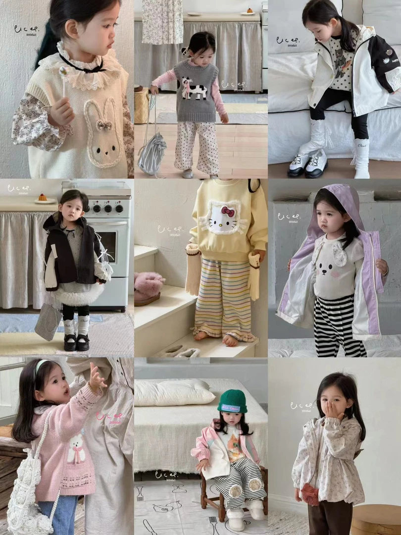 【米粒Kids】2025实体品牌小童装合集-默认发饰（补差价）