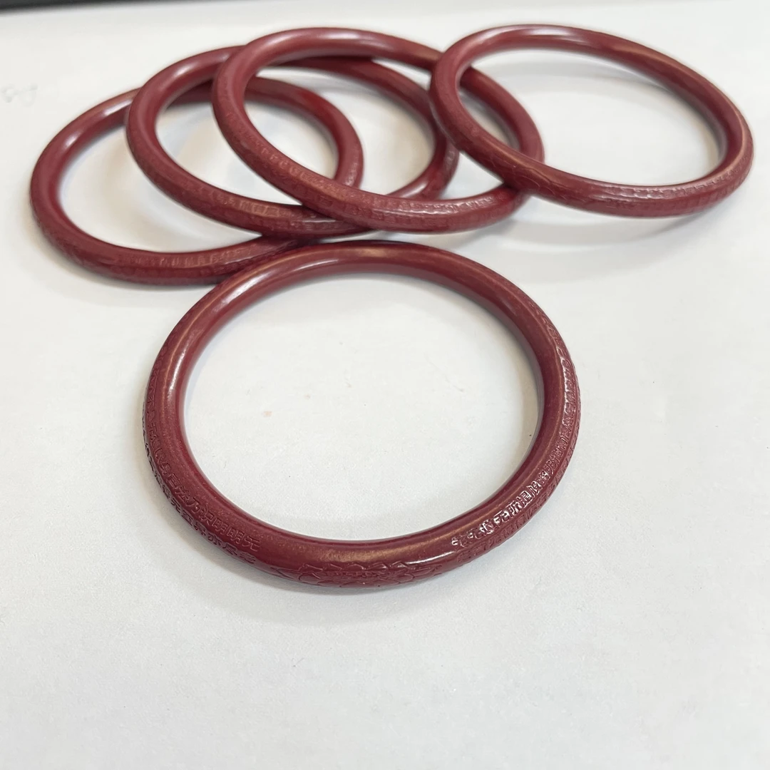 含辰砂工艺品紫砂经文手镯*（多样性单个发货）