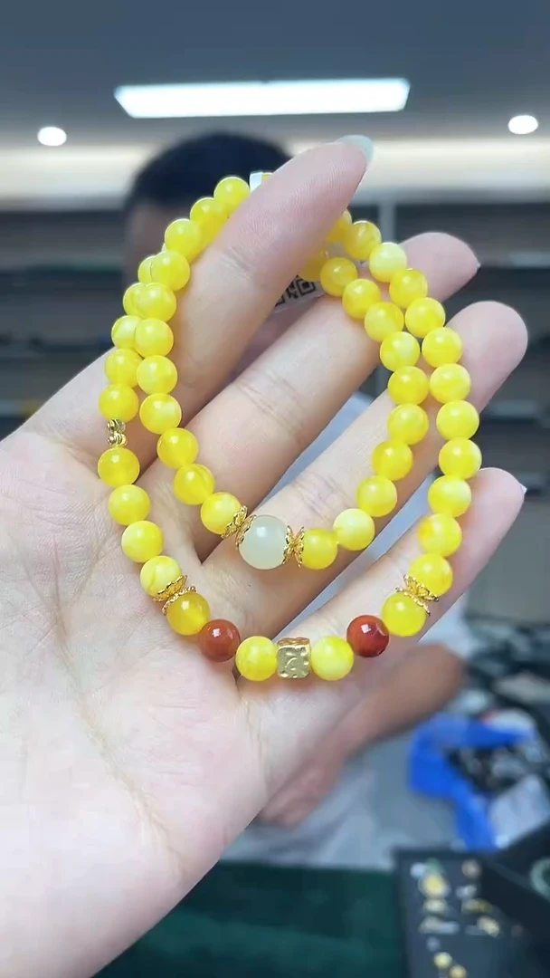 【闪购商品】蜜蜡裸石未镶嵌多样性发一个