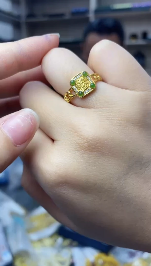 【闪购商品】和田玉`银S925镶嵌多样性发一个