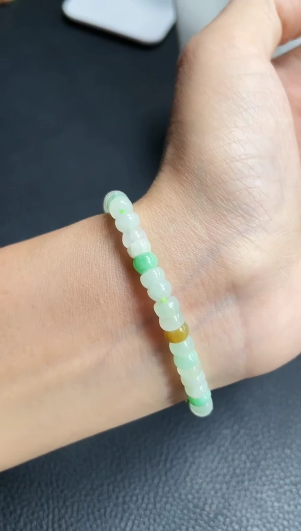 【闪购商品】翡翠手链未镶嵌手串