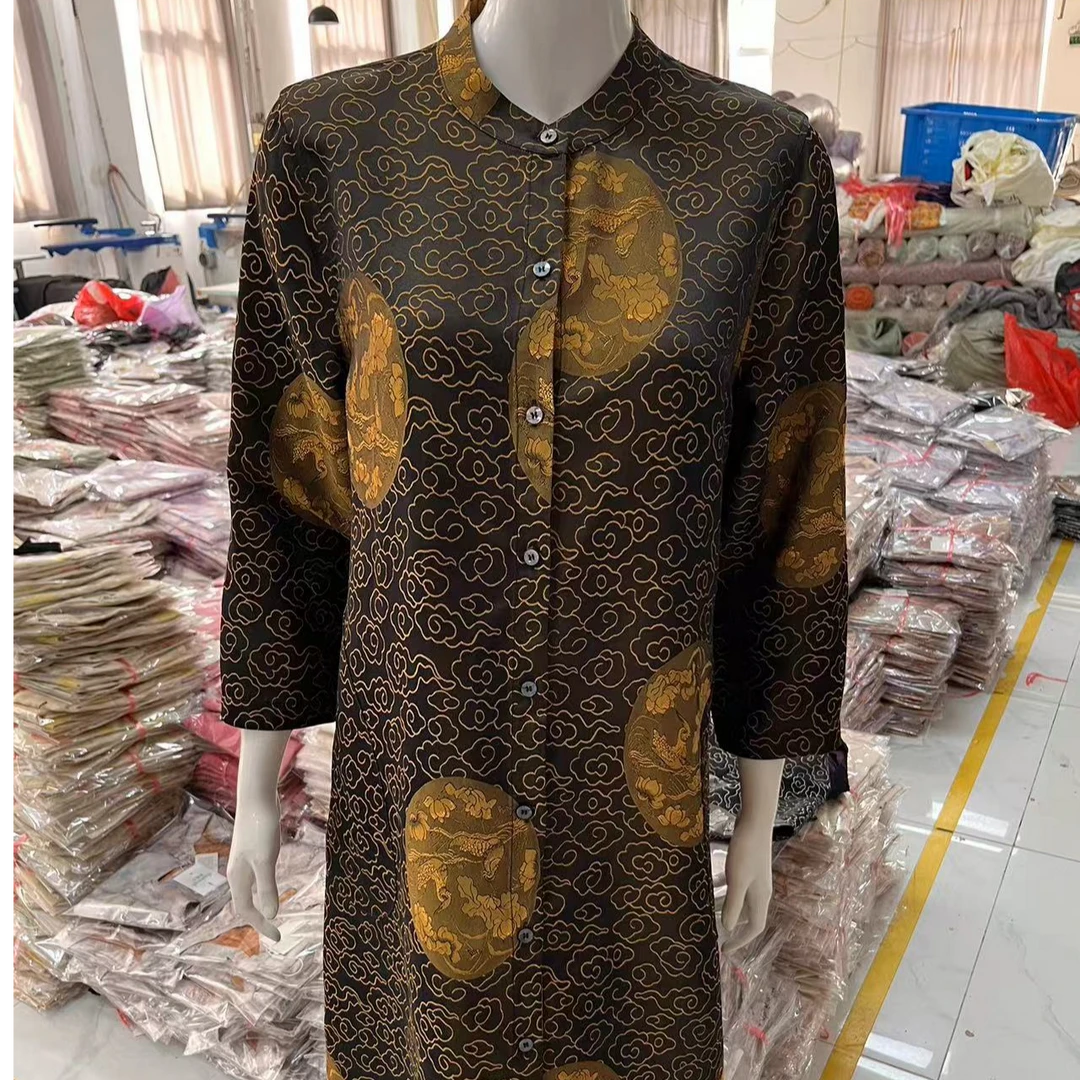 8178 新中式风衣外套