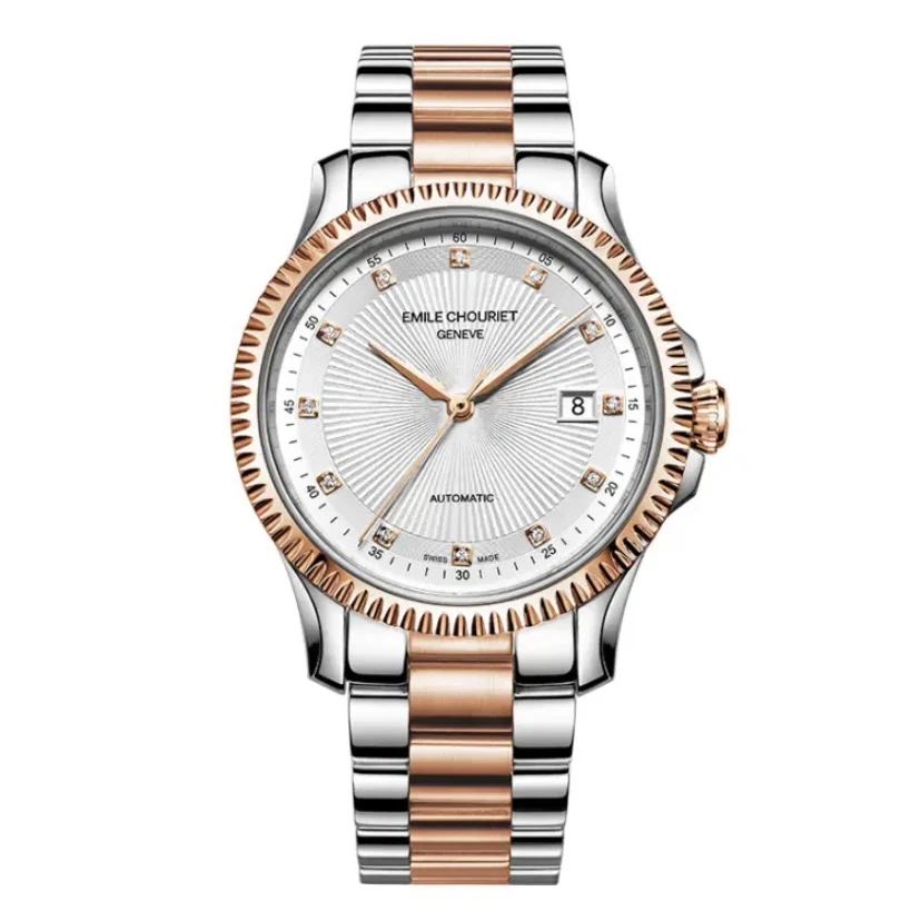 未使用 EmileChouriet/艾米龙 太阳/公价14700机械/全套/表径40mm