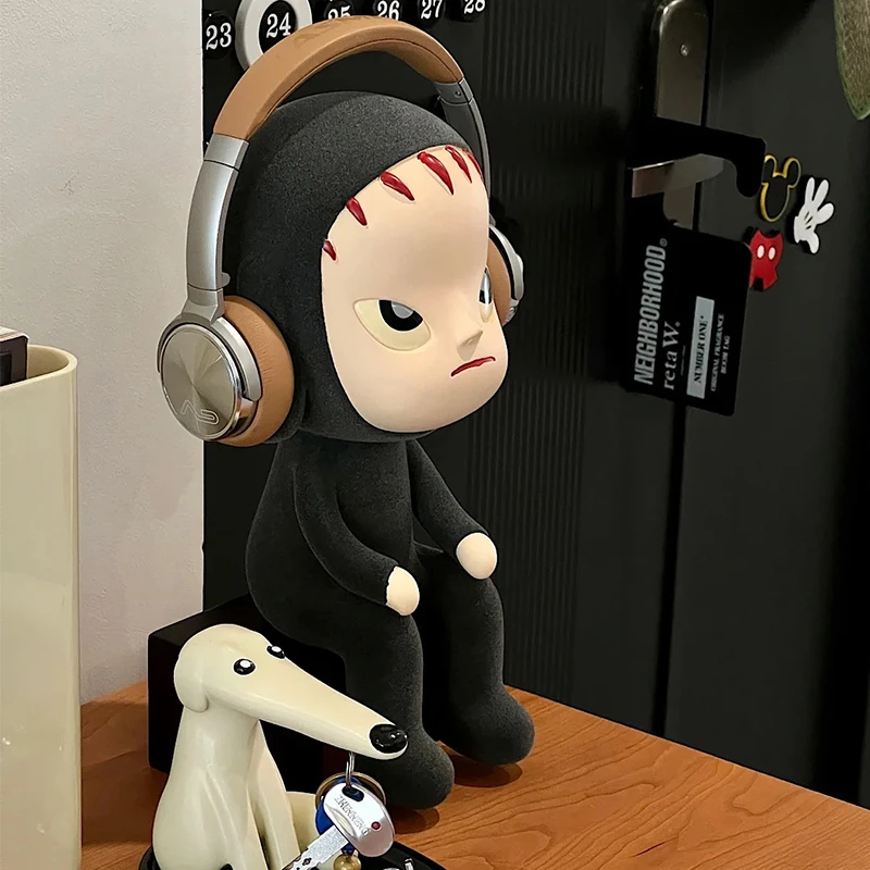 奈良美智蜗居失眠娃娃人偶公仔摆件潮玩手办女生卧室床头软装饰品