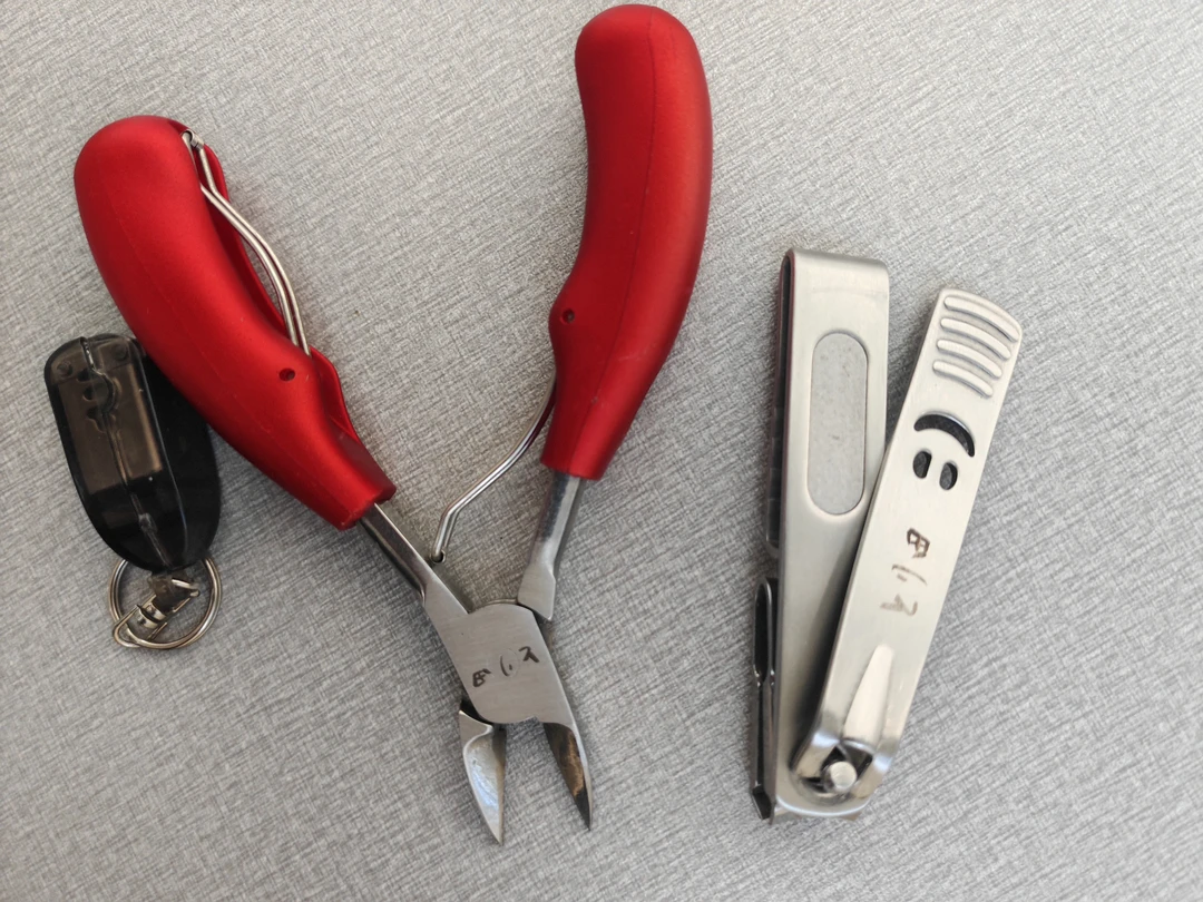 三件套家用修甲钳指甲剪套装鹰嘴钳去死皮工具