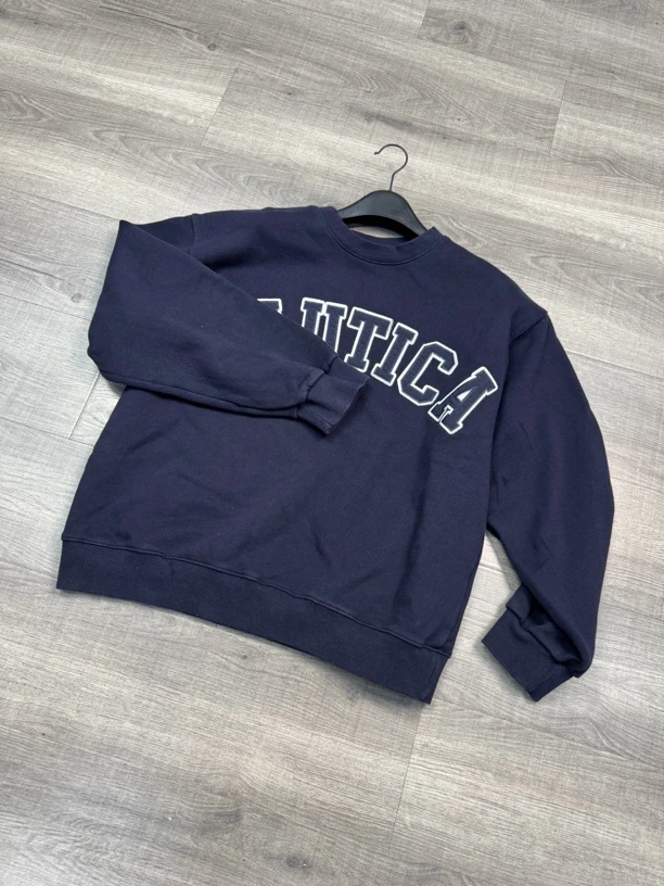 249895圆领字母套头卫衣上衣