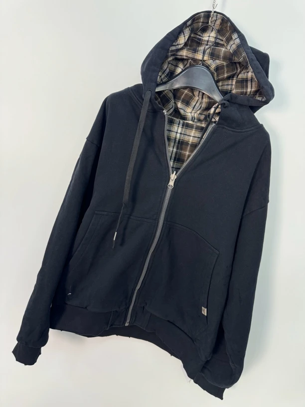 248093连帽休闲拉链卫衣外套