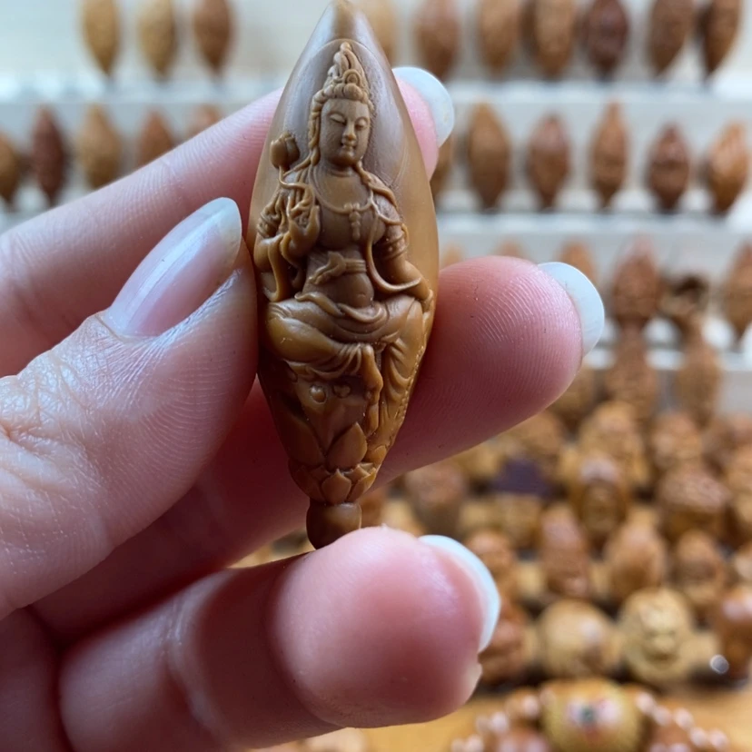 【闪购商品】橄榄核核雕灬*子