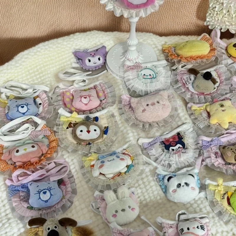 【找到对应编号拍】猫狗围脖宠物饰品项圈针织蝴蝶结蕾丝口水巾