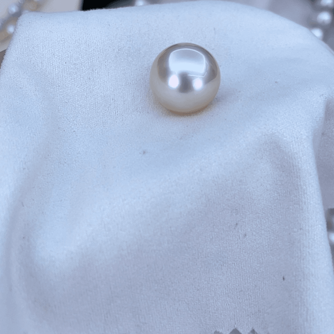 【闪购商品】海水珍珠吊坠(不含链)未镶嵌白**朵裸珠