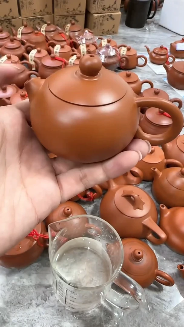 【闪购商品】紫砂茶壶80cc西施纯手工拉胚