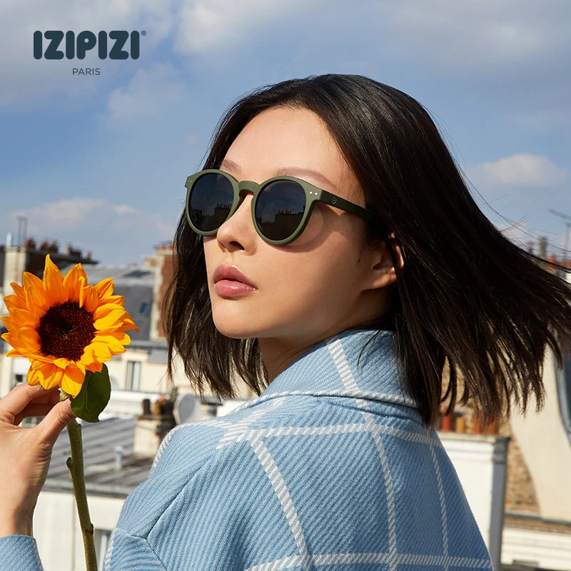 【IZIPIZI法国】明星款成人/彩色太阳镜防紫外线防晒男女通用墨镜