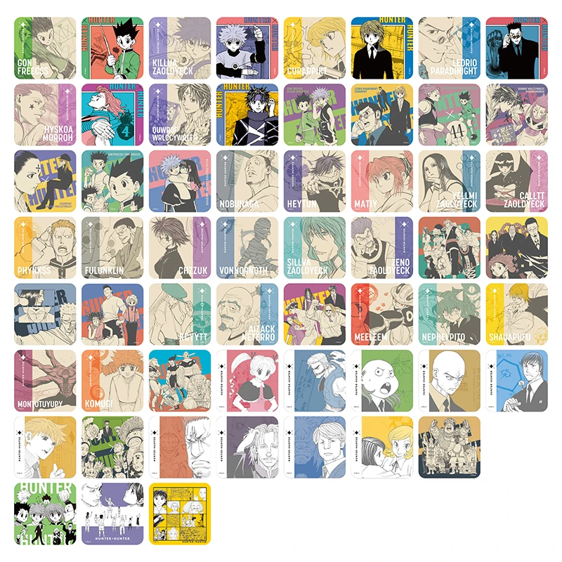 【全职猎人】JF2024原画杯垫2弹 拍3包送1张特典(默认代拆)