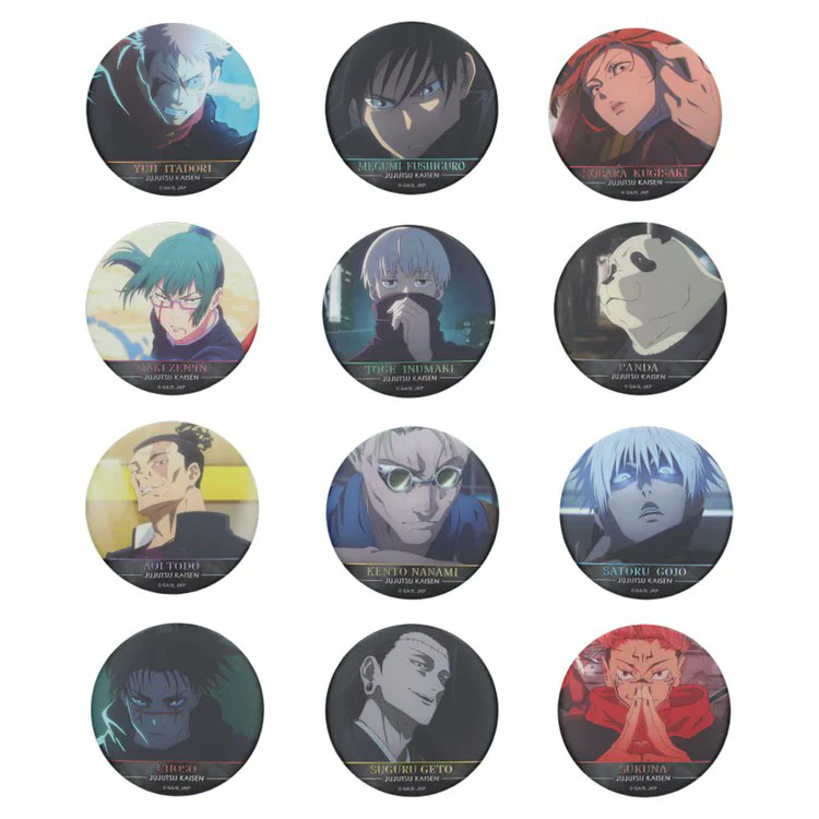 【咒术回战】JS咒术回战浮雕吧唧第五弹+截屏卡（默认代拆）