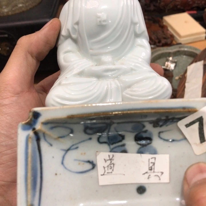 陶瓷孤品单件车里拍