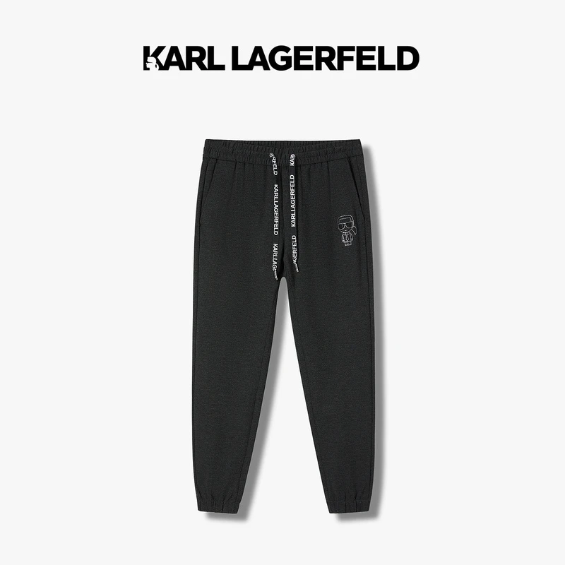 【小陆专注奢侈品】KARL LAGERFELD冬季新款休闲裤1K1B50405274