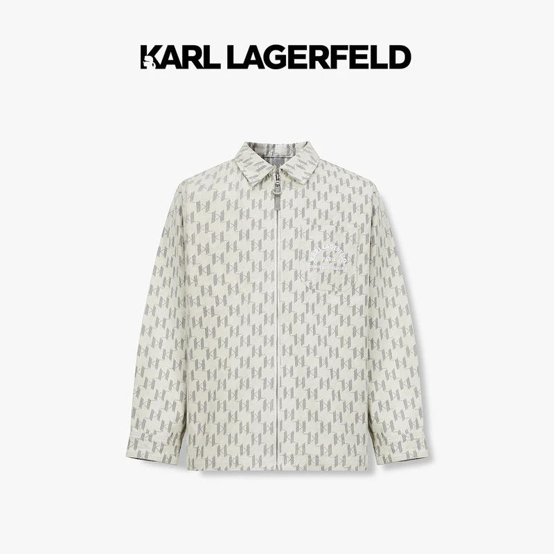 【臻享男装】KARL LAGERFELD卡尔拉格斐2024秋季夹克1K1D50101862