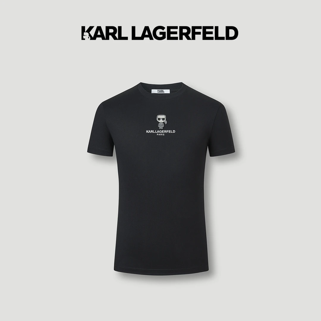 【臻享男装】KARL LAGERFELD春季新款休闲IKONIKT恤231N1701