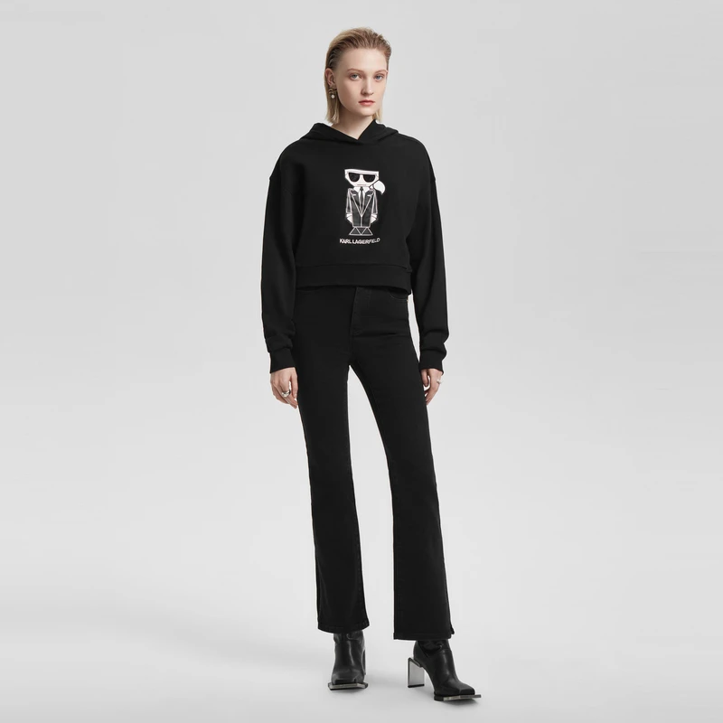 【董小姐专属】KARL LAGERFELD秋冬休闲卡通卫衣213L1767直播