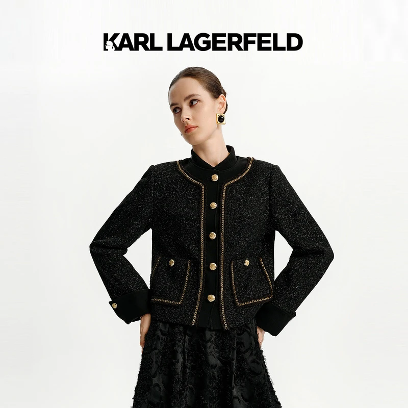 【星线好物】KARL LAGERFELD外套老佛爷K26E1521