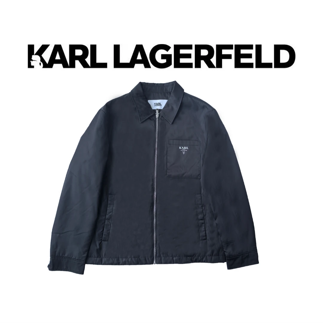 【官方男装】KARL LAGERFELD卡尔拉格斐秋季新款棉衣1K1D70109319