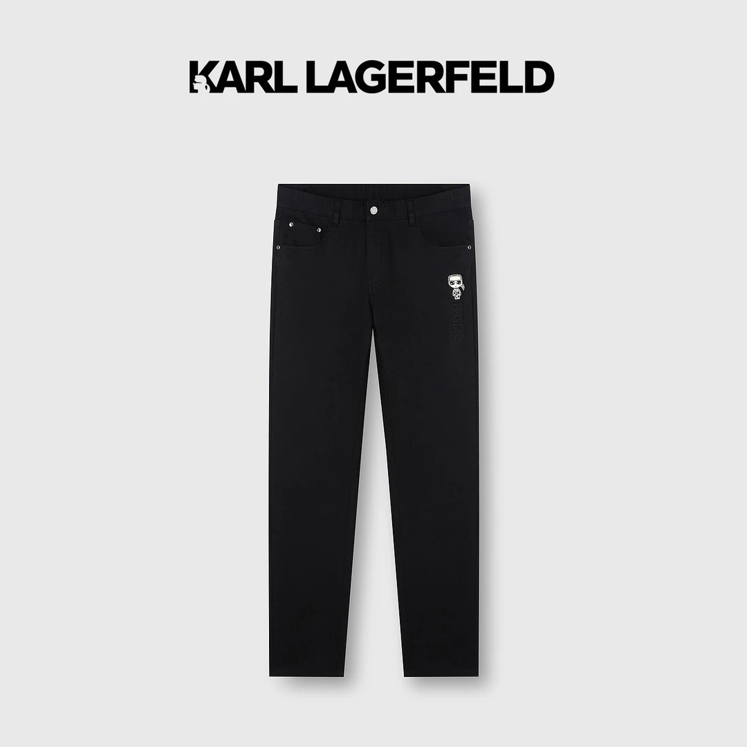 【官方男装】KARL LAGERFELD卡尔拉格斐新款休闲裤老佛爷231N1002