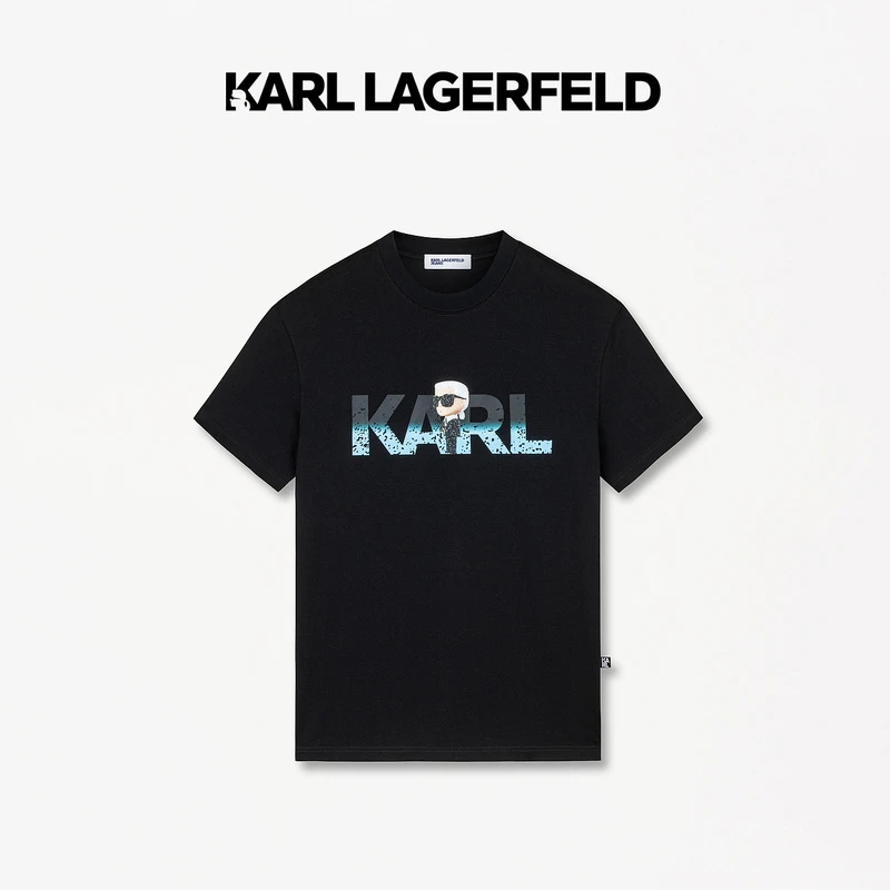 【小熊夫妇】KARL LAGERFELD 2024夏季T恤老佛爷1K1E30602809