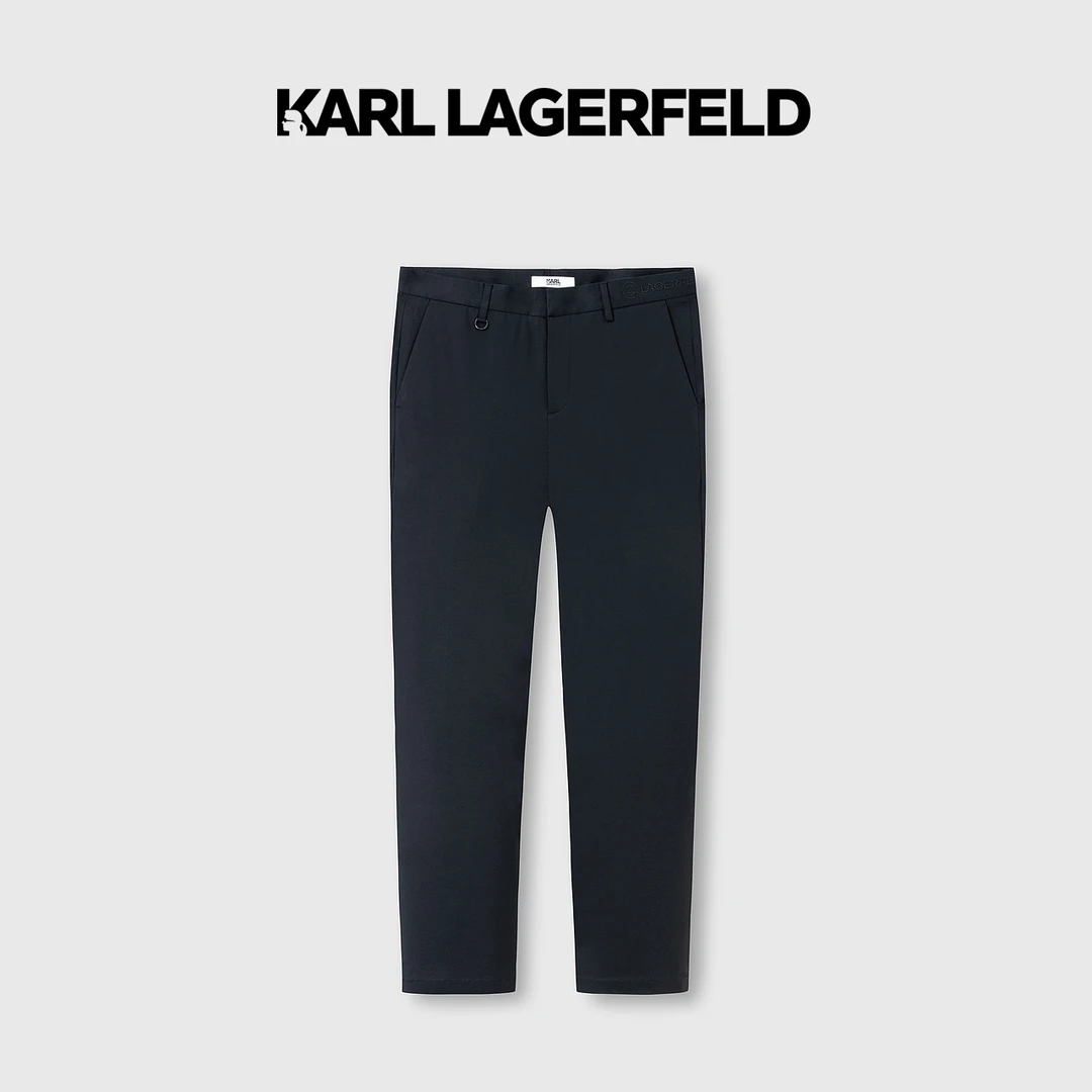 【官方男装】KARL LAGERFELD卡尔拉格斐春夏修身西裤男1K1C10401300