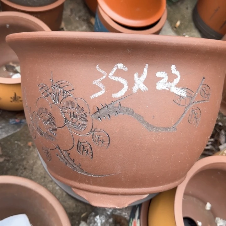 紫砂花盆双十一购物狂欢节