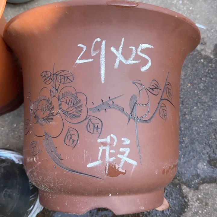 紫砂花盆特价处理